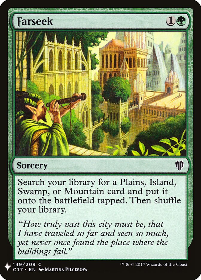 Farseek (C17-149) - The List (PLST)