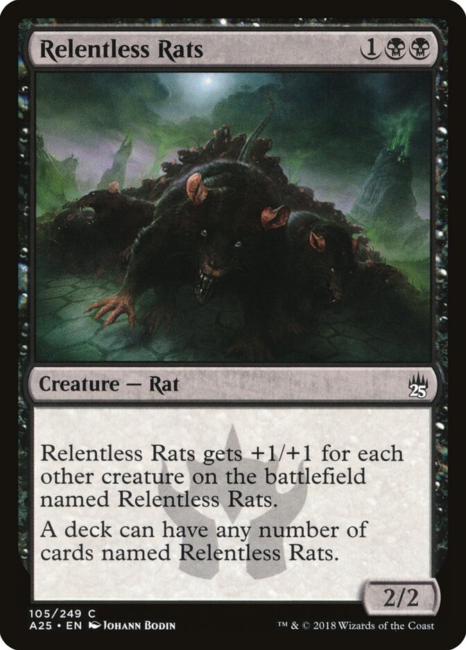 Relentless Rats (105) - Masters 25 (A25)