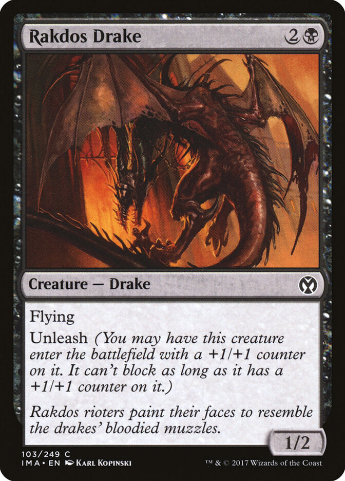 Rakdos Drake (103) - Iconic Masters (IMA)
