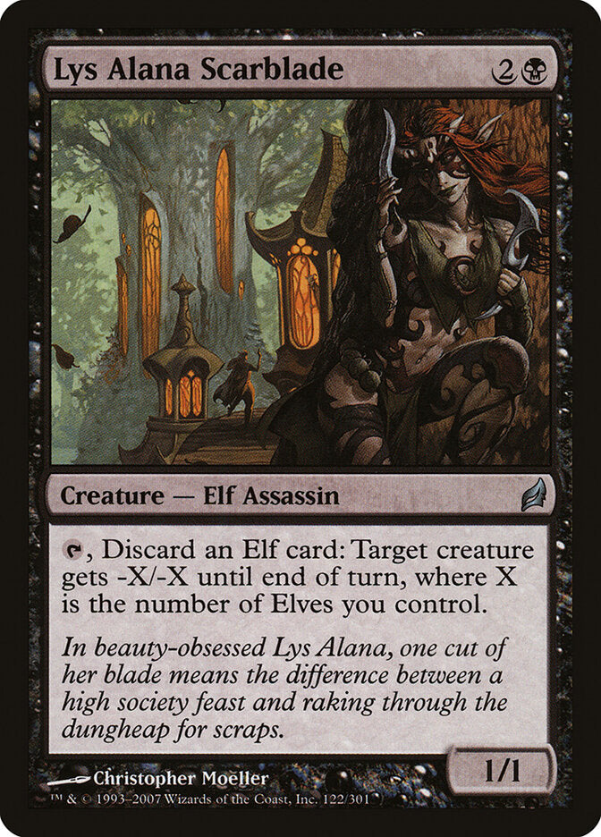 Lys Alana Scarblade (122) - Lorwyn (LRW)