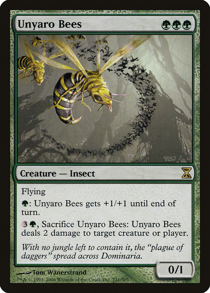 Unyaro Bees (231) - Time Spiral (TSP)