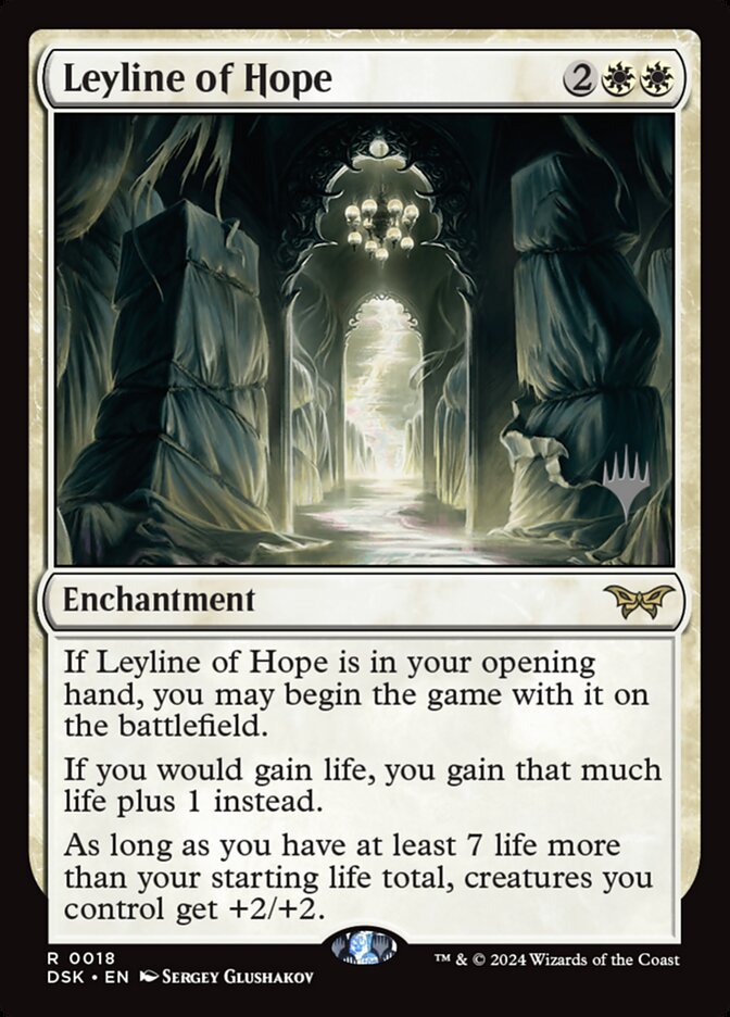 Leyline of Hope (18p) - Duskmourn: House of Horror Promos (PDSK)