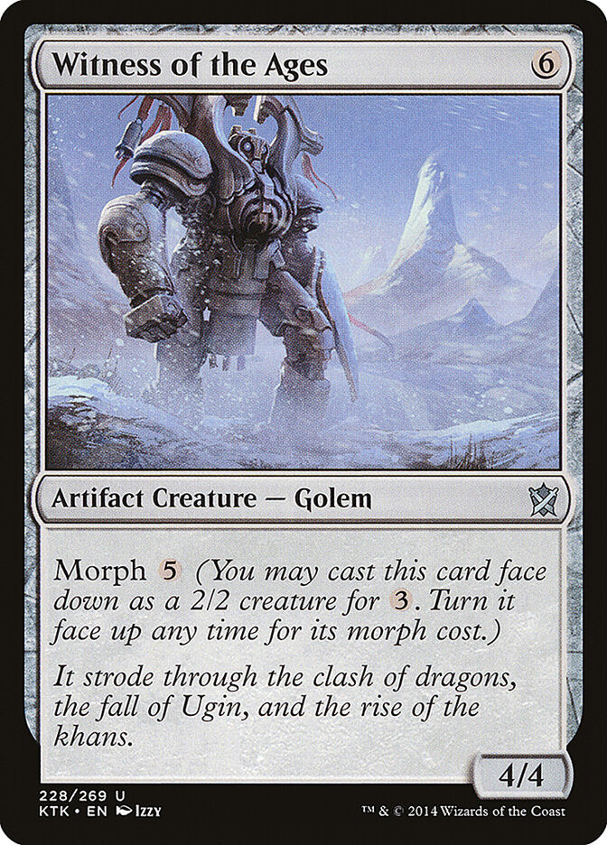 Witness of the Ages (228) - Khans of Tarkir (KTK)