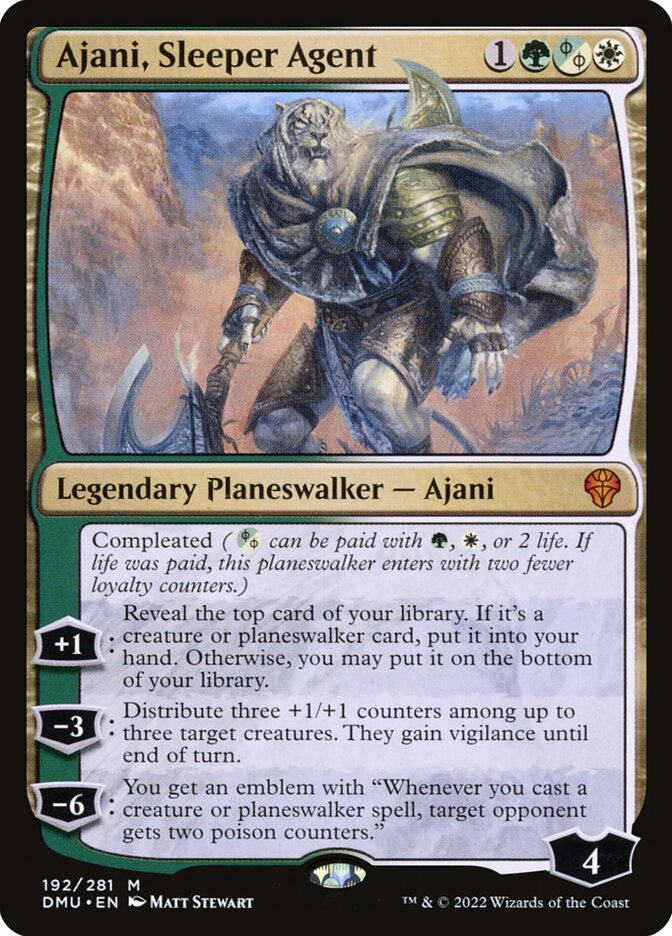 Ajani, Sleeper Agent (192) - Dominaria United (DMU)