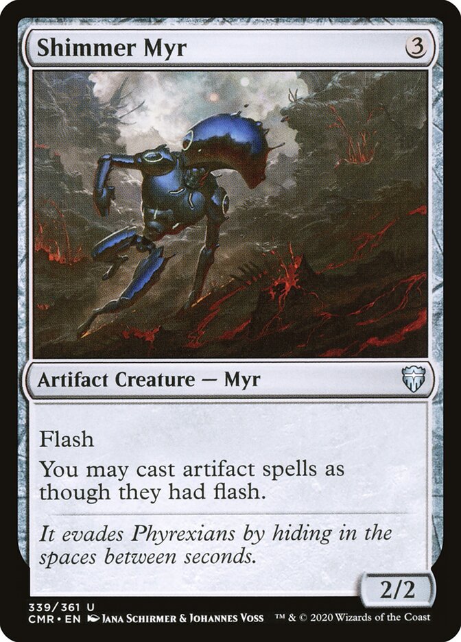Shimmer Myr (339) - Commander Legends (CMR)