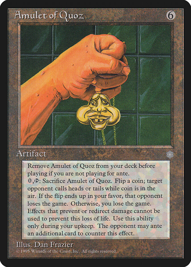 Amulet of Quoz (308) - Ice Age (ICE)