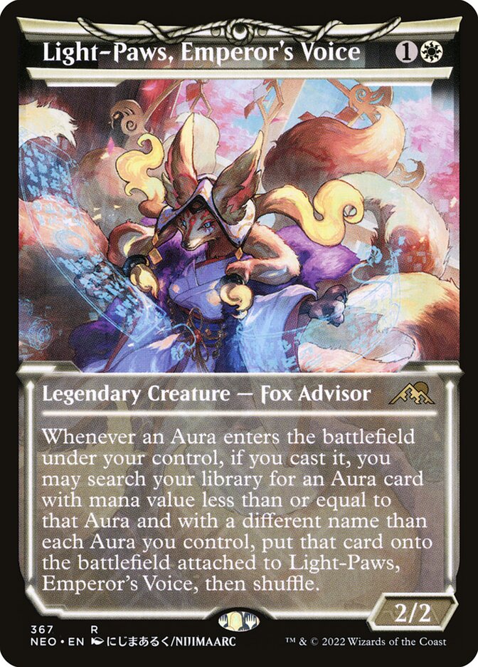 Light-Paws, Emperor's Voice (367) - Kamigawa: Neon Dynasty (NEO)