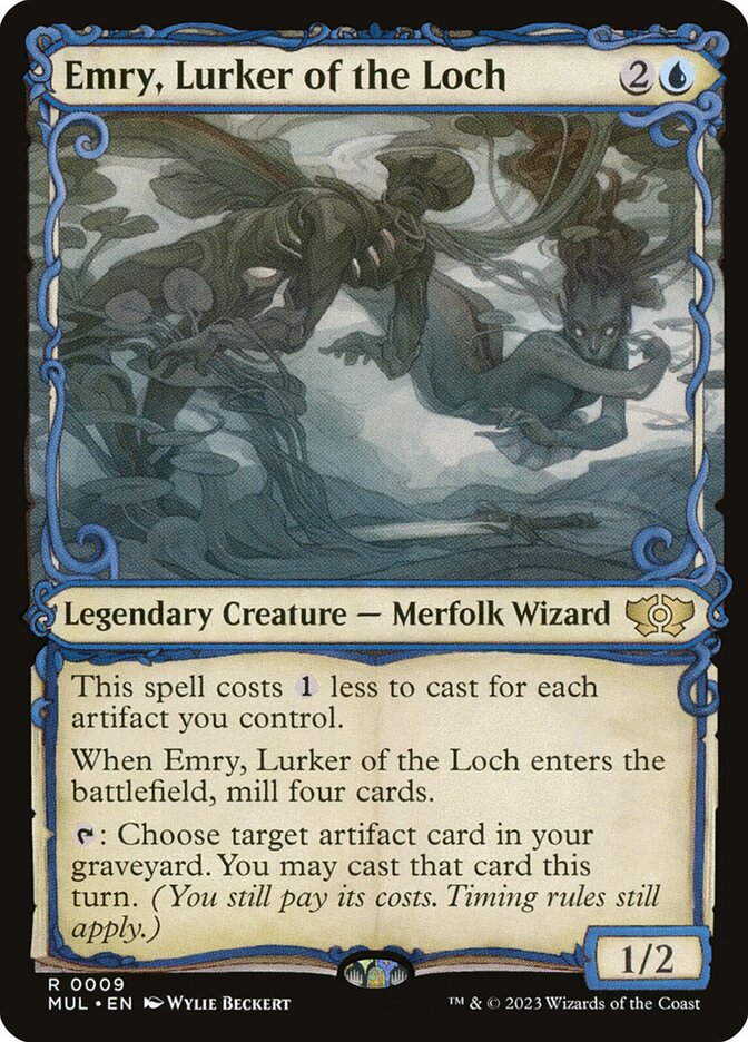 Emry, Lurker of the Loch (9) - Multiverse Legends (MUL)