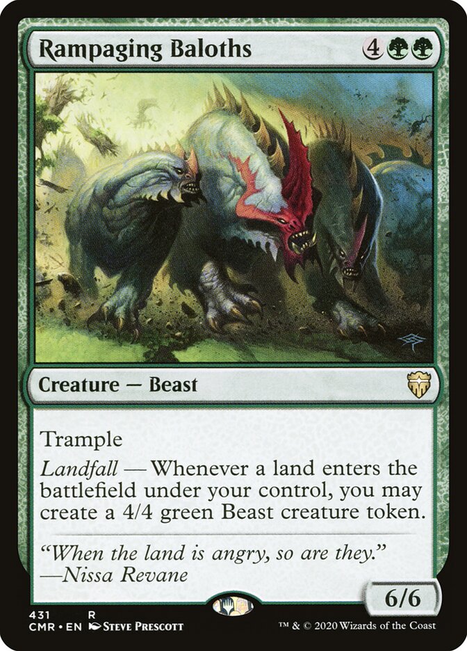 Rampaging Baloths (431) - Commander Legends (CMR)