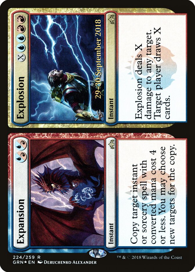 Expansion // Explosion (224s) - Guilds of Ravnica Promos (PGRN)