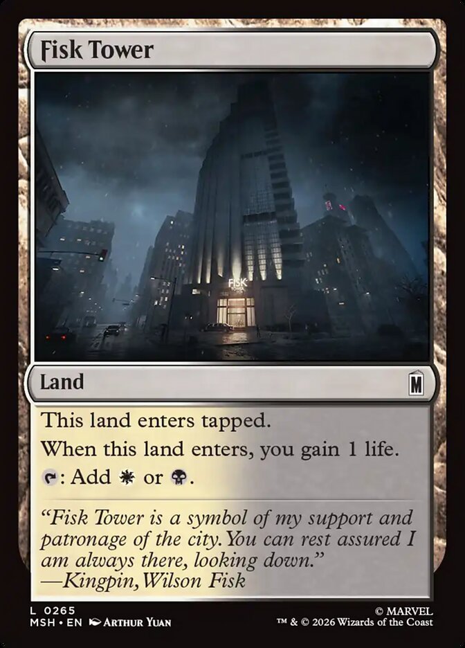 Fisk Tower (265) - Marvel Super Heroes (MSH)