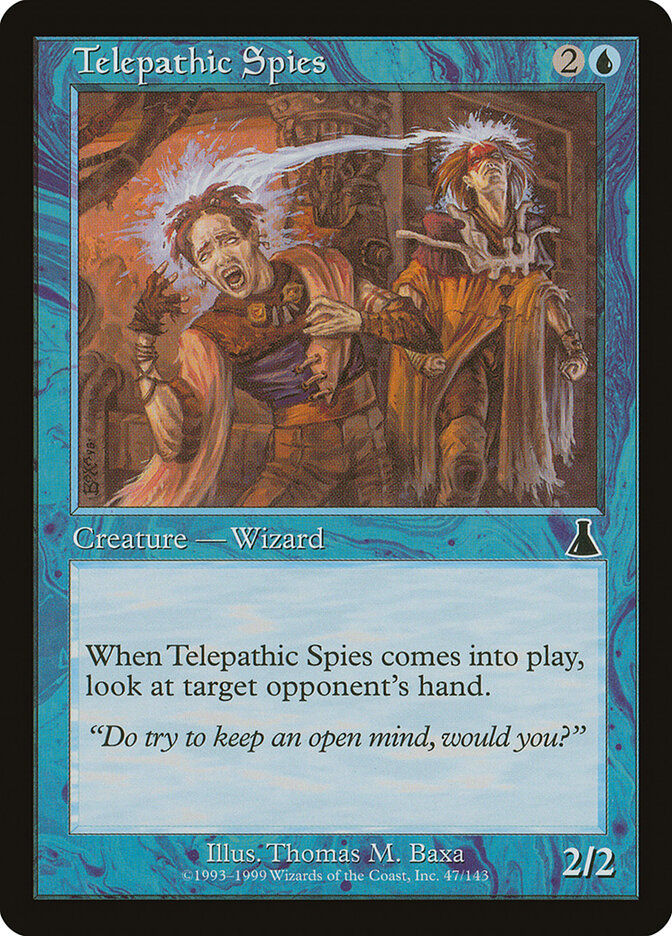 Telepathic Spies (47) - Urza's Destiny (UDS)