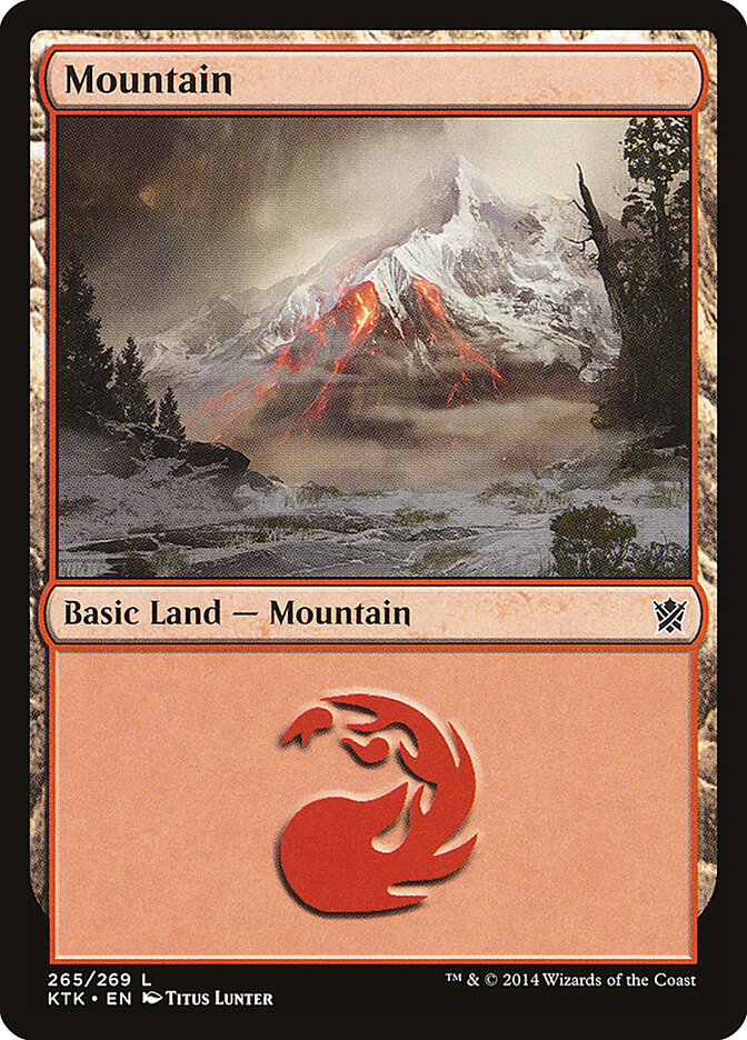 Mountain (265) - Khans of Tarkir (KTK)