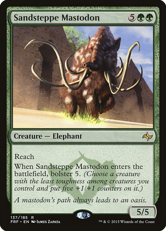 Sandsteppe Mastodon (137) - Fate Reforged (FRF)