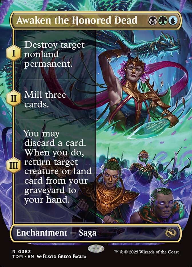 Awaken the Honored Dead (383) - Tarkir: Dragonstorm (TDM)