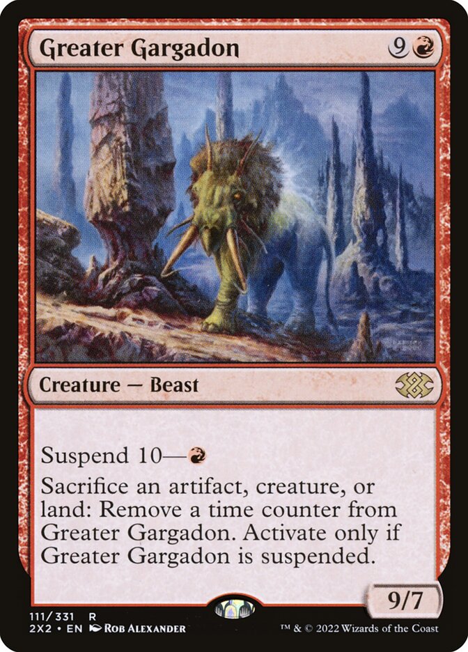 Greater Gargadon (111) - Double Masters 2022 (2X2)