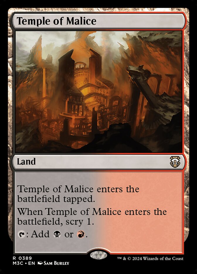 Temple of Malice - Modern Horizons 3 Commander (M3C)