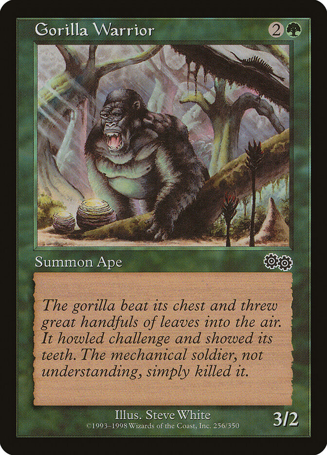 Gorilla Warrior (256) - Urza's Saga (USG)