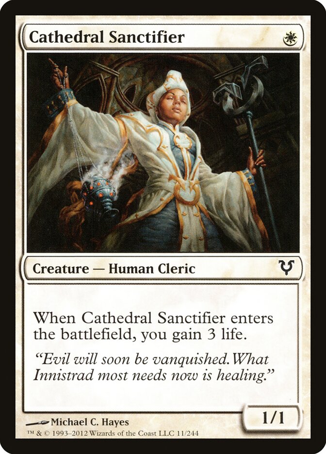 Cathedral Sanctifier (11) - Avacyn Restored (AVR)