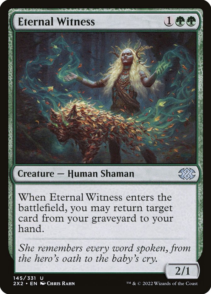 Eternal Witness (145) - Double Masters 2022 (2X2)