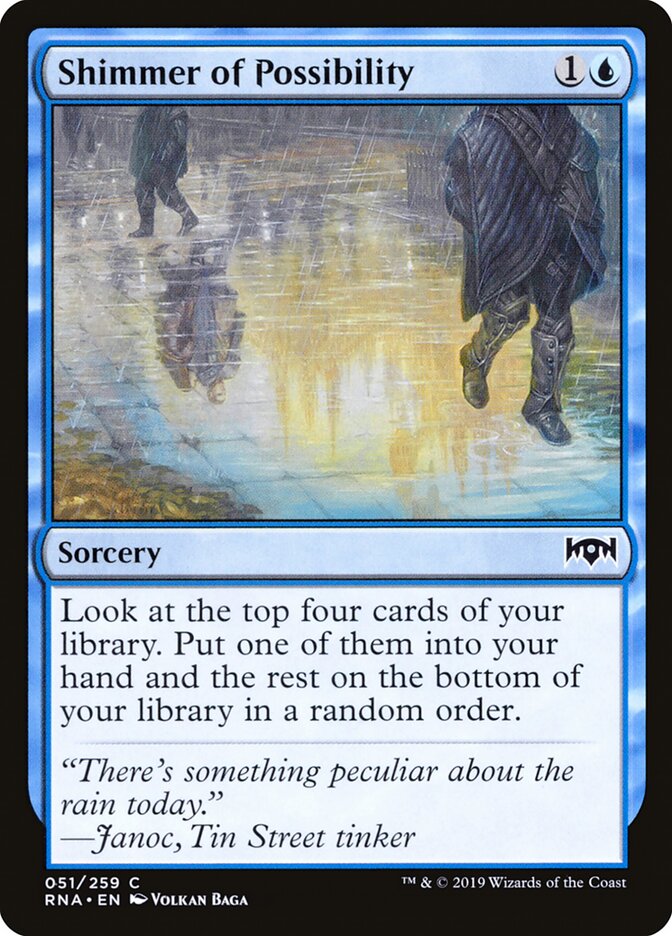 Shimmer of Possibility (51) - Ravnica Allegiance (RNA)