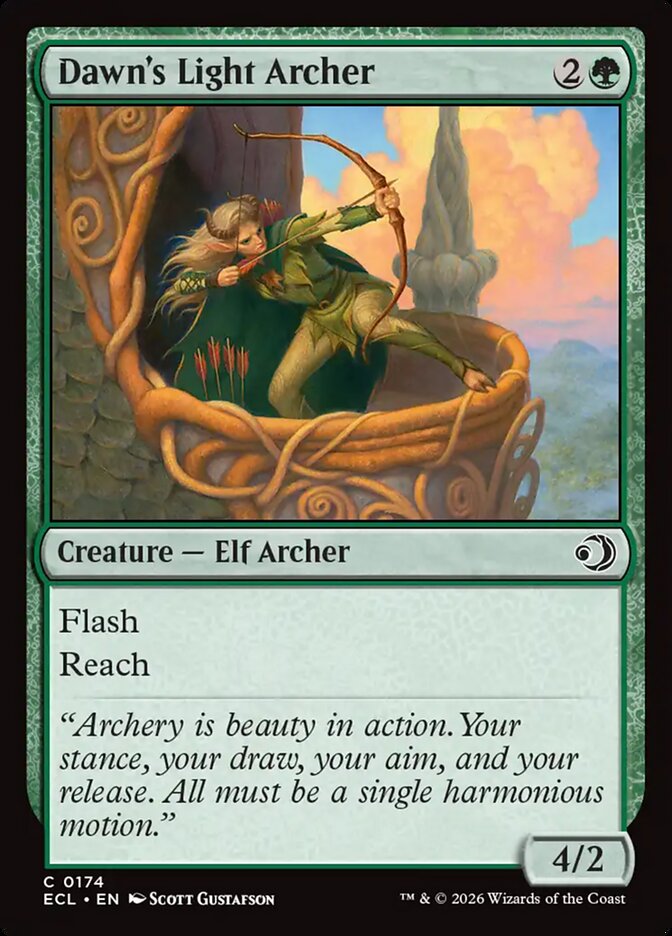 Dawn's Light Archer (174) - Lorwyn Eclipsed (ECL)