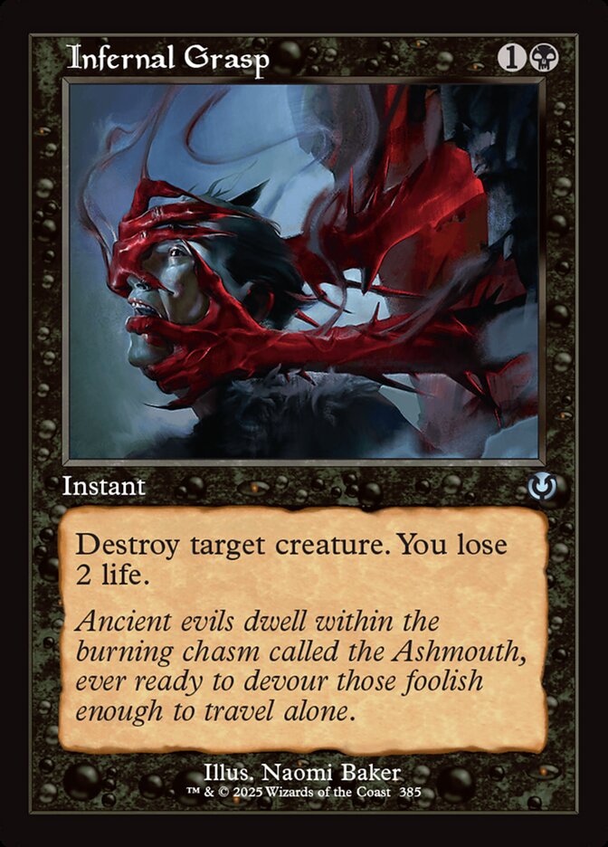 Infernal Grasp (385) - Innistrad Remastered (INR)