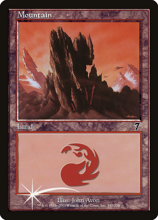Mountain (340) - Seventh Edition (7ED)