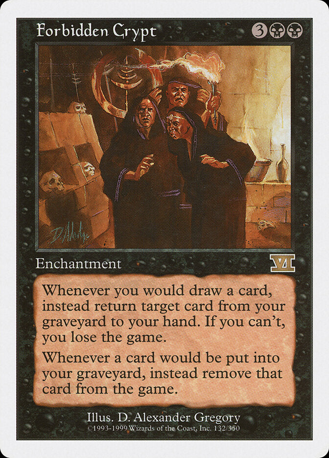 Forbidden Crypt (132) - Classic Sixth Edition (6ED)