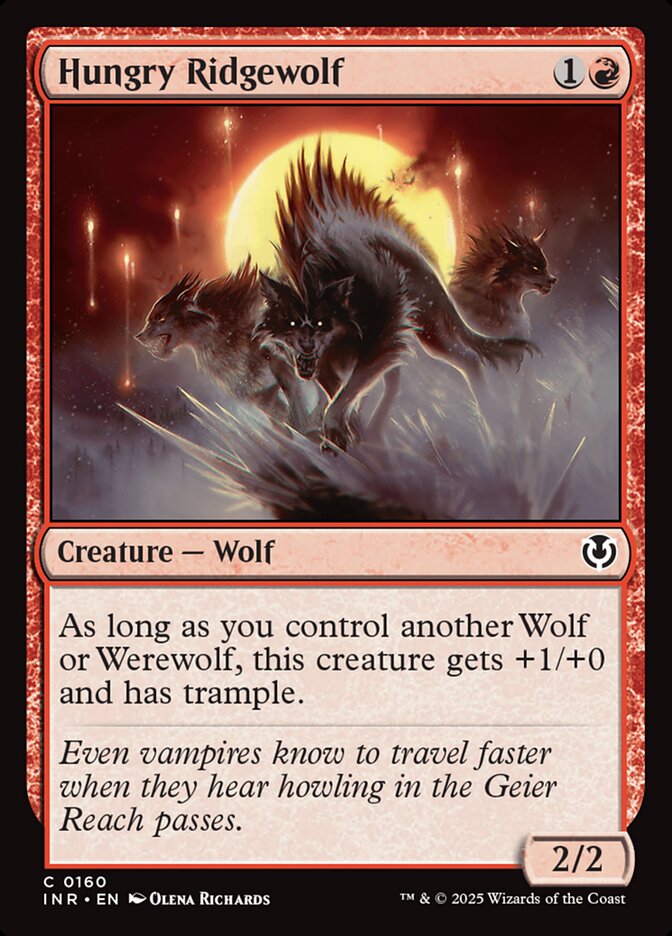 Hungry Ridgewolf - Innistrad Remastered (INR)