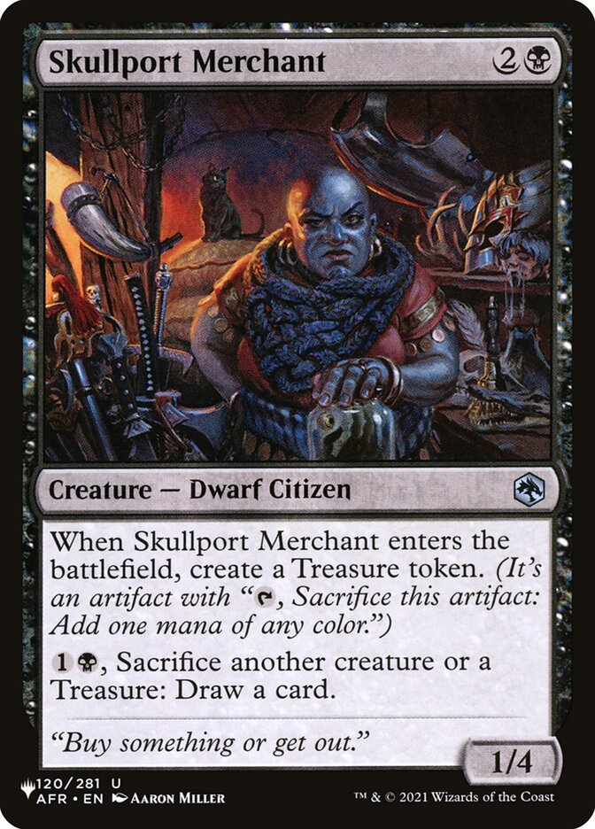Skullport Merchant (AFR-120) - The List (PLST)