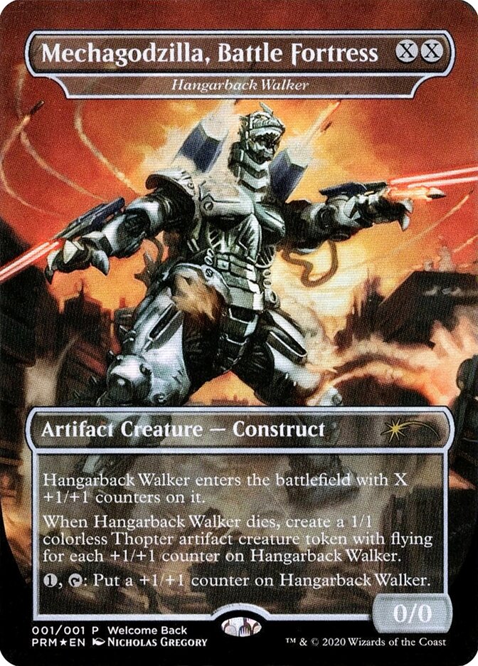Mechagodzilla, Battle Fortress - Hangarback Walker (2) - Love Your LGS 2020 (PLG20)