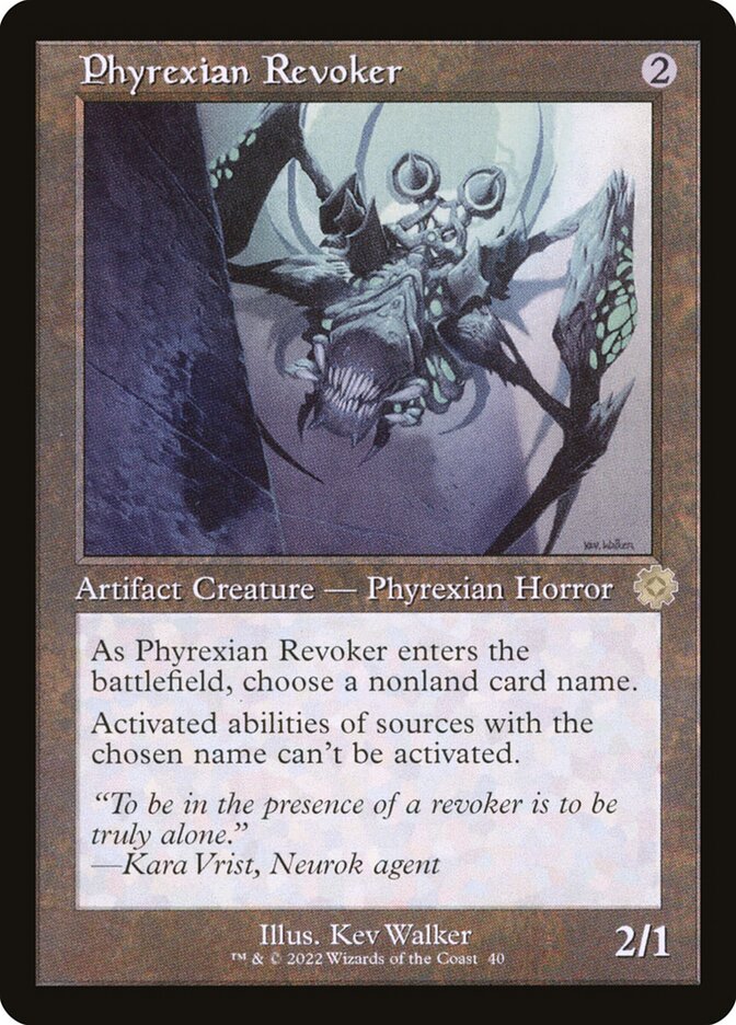 Phyrexian Revoker (40) - The Brothers' War Retro Artifacts (BRR)