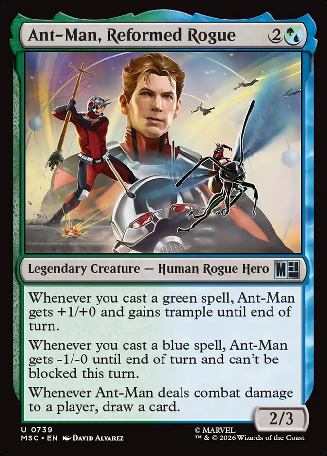 Ant-Man, Reformed Rogue (739) - Marvel Super Heroes Commander (MSC)
