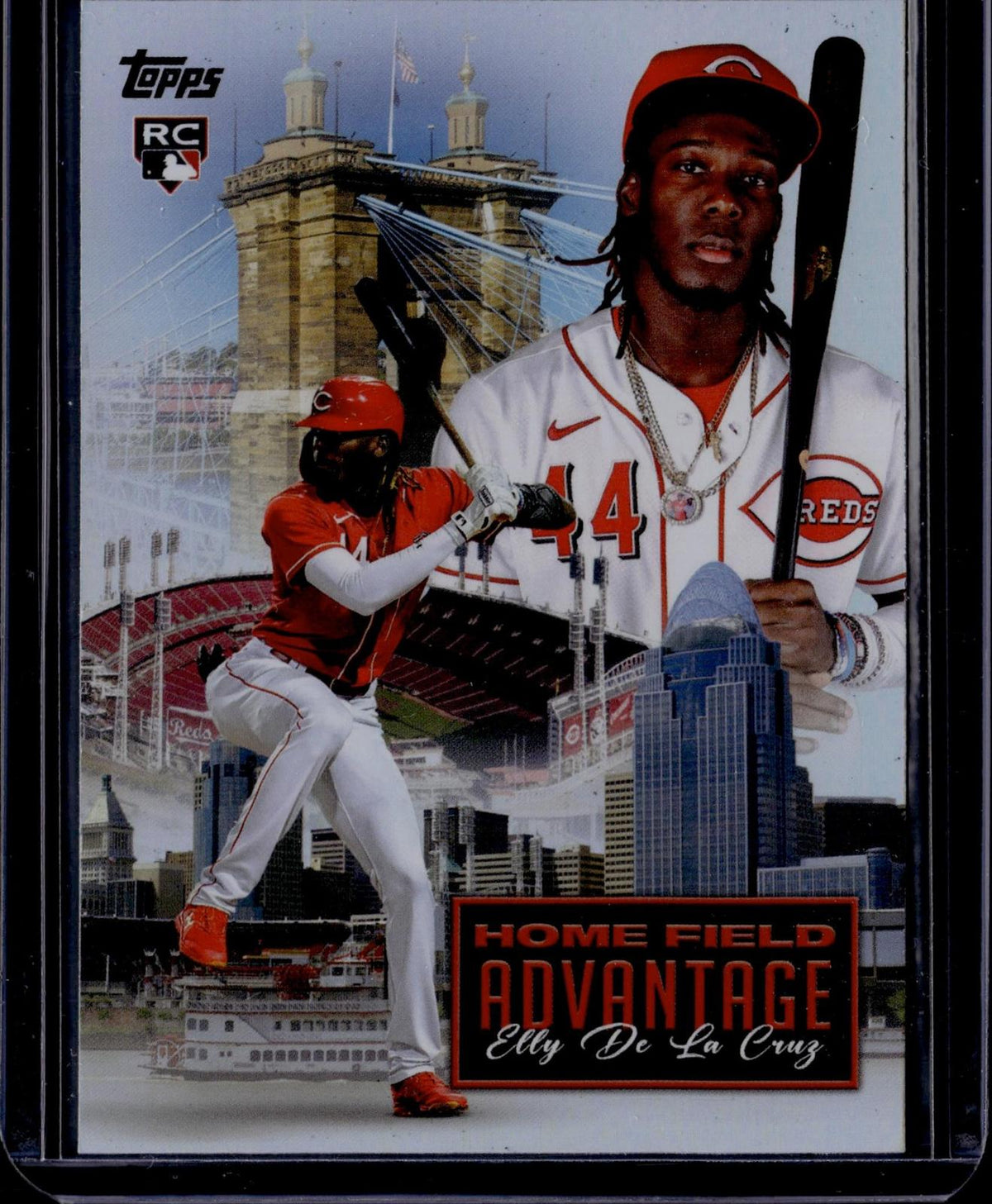2024 Topps #HFA-1 Elly De La Cruz Home Field Advantage