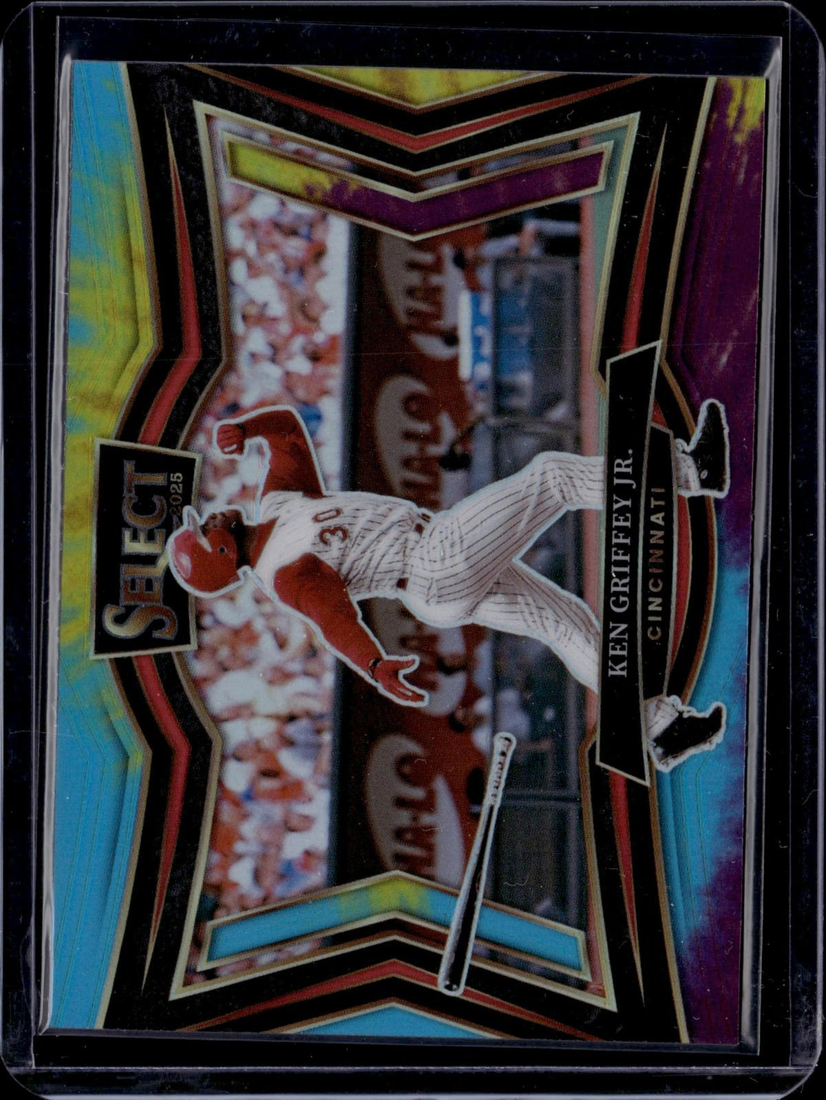 2025 Panini Select #225 Ken Griffey Jr. Tie-Dye Prizm /25