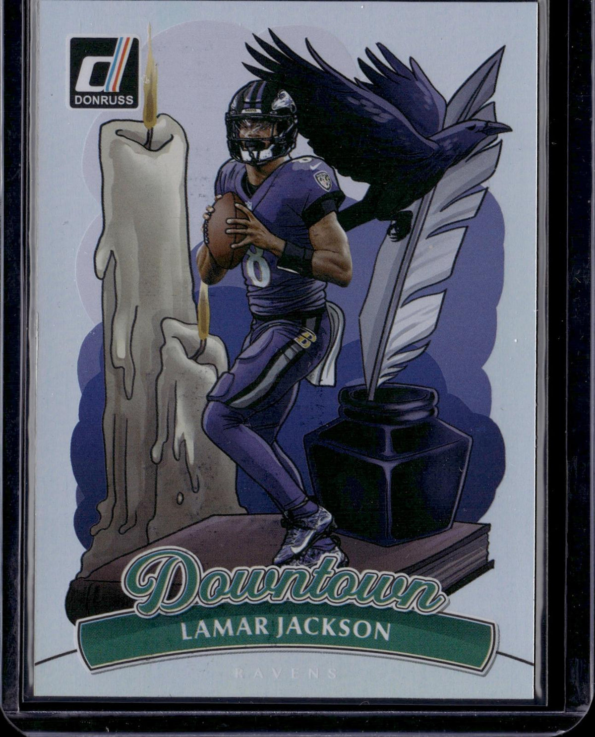2025 Donruss #1 Lamar Jackson Downtown!