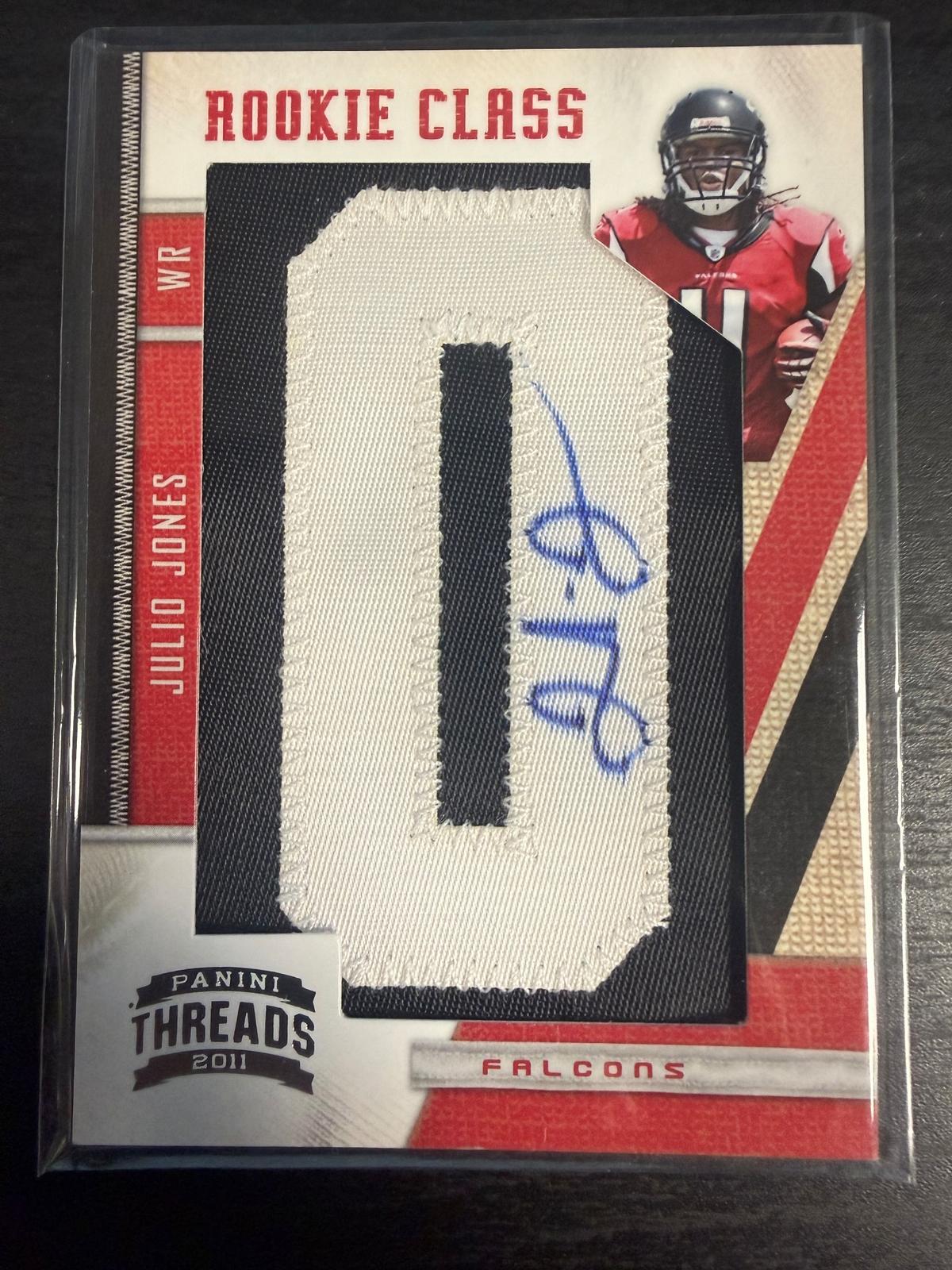 2011 Panini Threads #279 Julio Jones O Auto /250