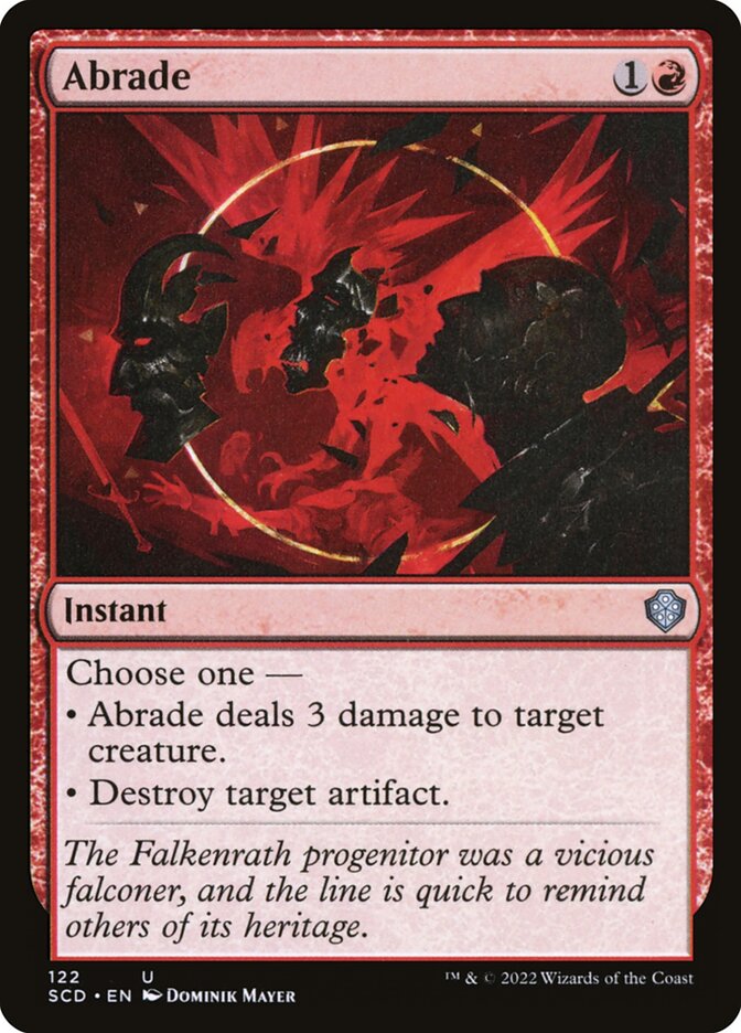 Abrade (122) - Starter Commander Decks (SCD)