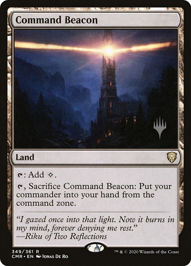 Command Beacon (349p) - Commander Legends Promos (PCMR)