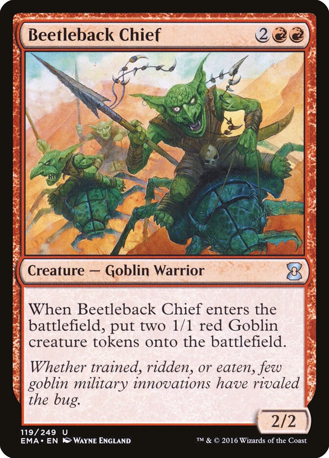 Beetleback Chief (119) - Eternal Masters (EMA)