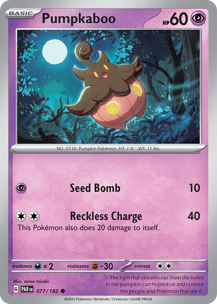 Pumpkaboo (77/182) - Paradox Rift (PAR)
