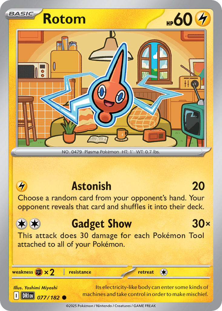 Rotom (77/182) - Destined Rivals (DRI)