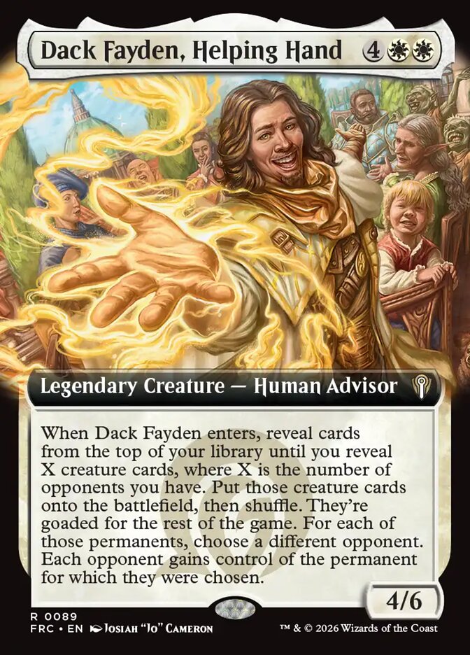 Dack Fayden, Helping Hand (89) - Reality Fracture Commander (FRC)