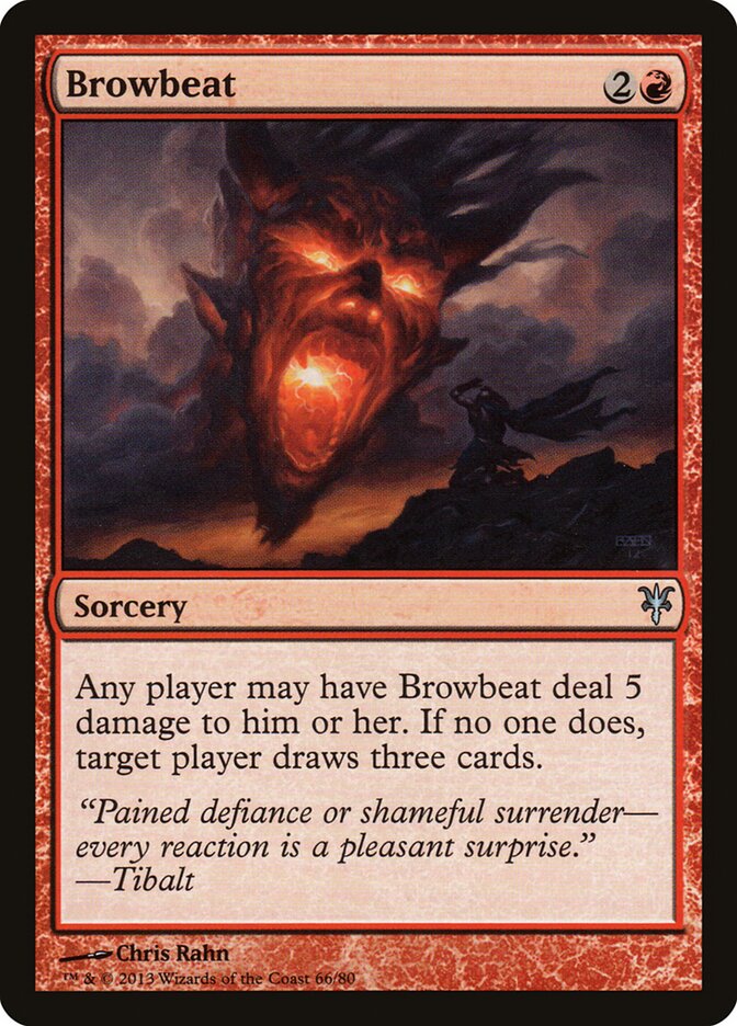 Browbeat (66) - Duel Decks: Sorin vs. Tibalt (DDK)