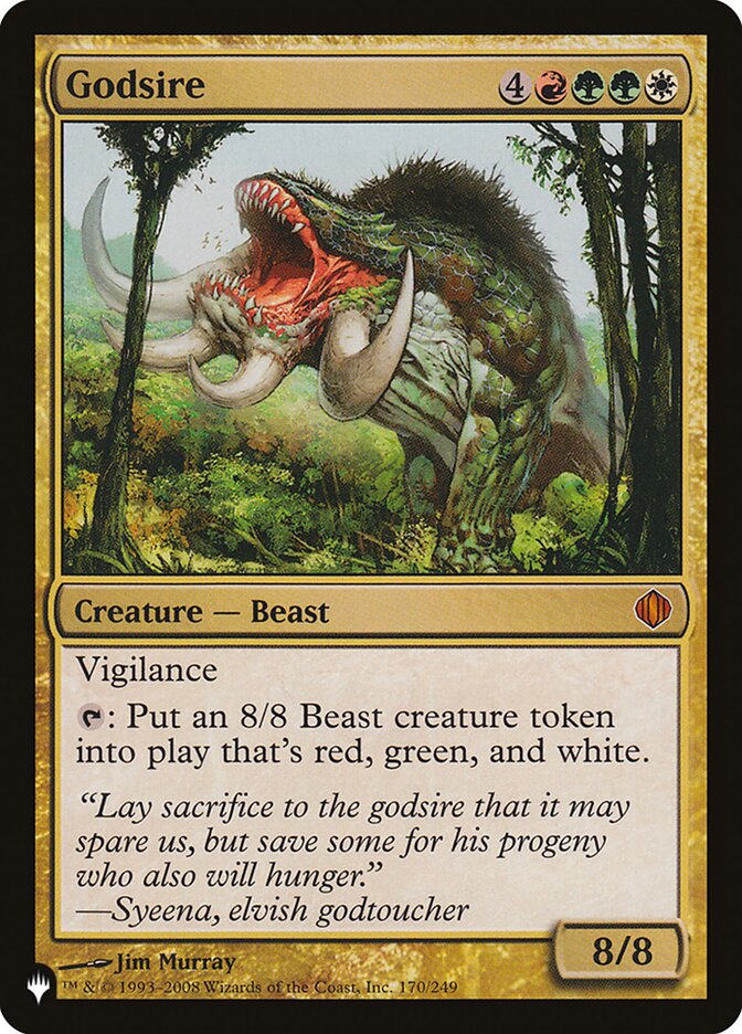 Godsire (ALA-170) - The List (PLST)