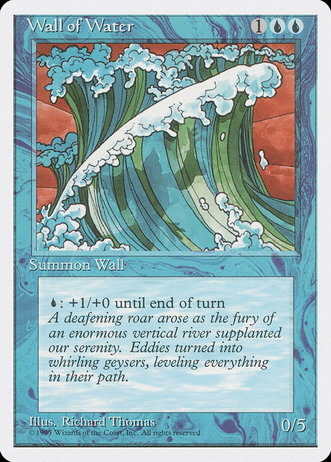 Wall of Water (114) - Fourth Edition (4ED)