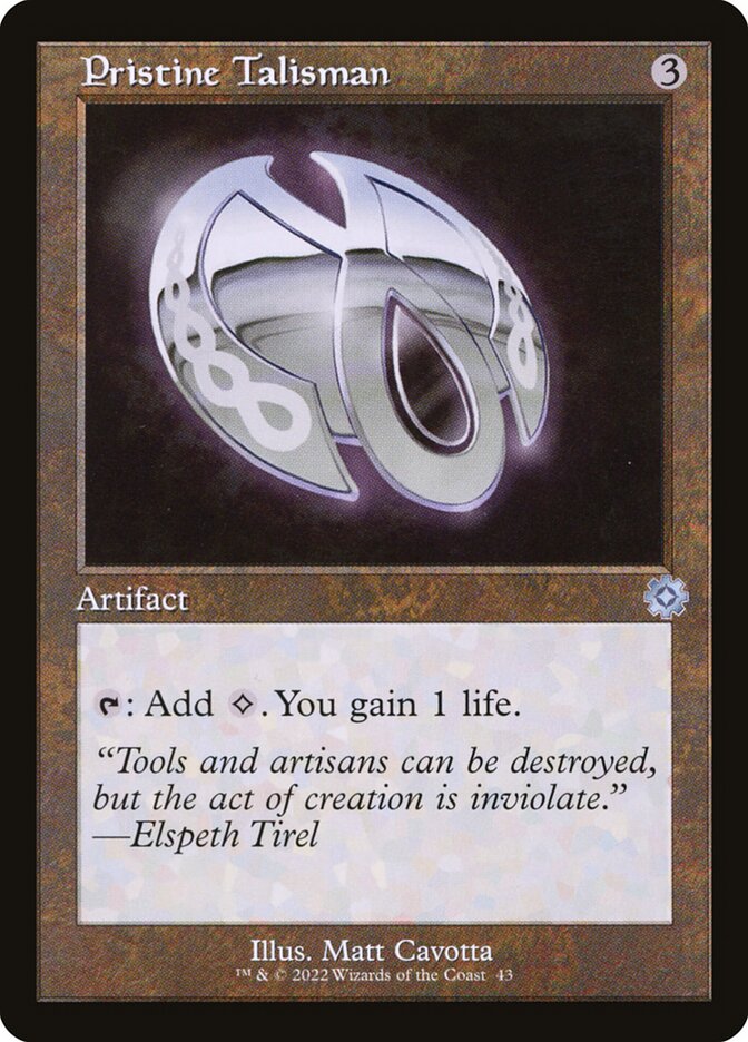 Pristine Talisman (43) - The Brothers' War Retro Artifacts (BRR)
