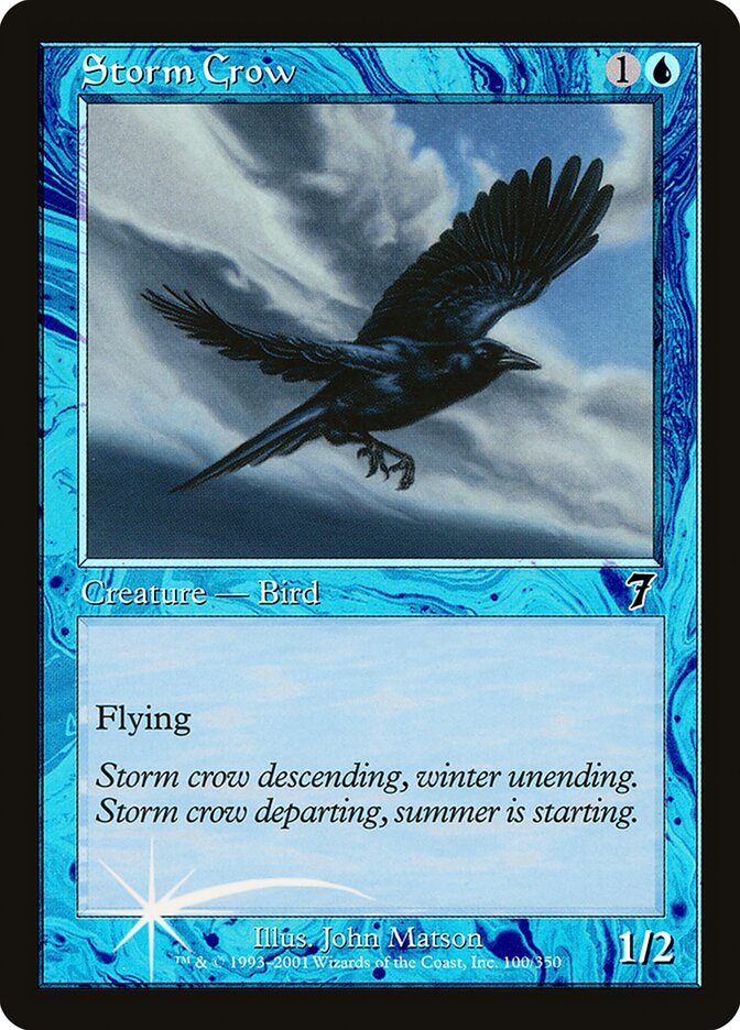Storm Crow (100) - Seventh Edition (7ED)
