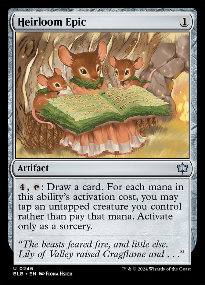 Heirloom Epic (246) - Bloomburrow (BLB)